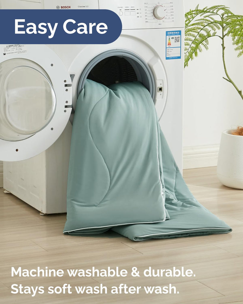 CGK Cooling Comforter King - Summer Blanket - 104x90 (Eucalyptus)