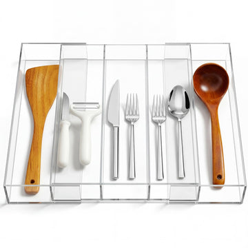 Expandable Drawer Organizer, 12 x 16 Inches, 3-5 Slots