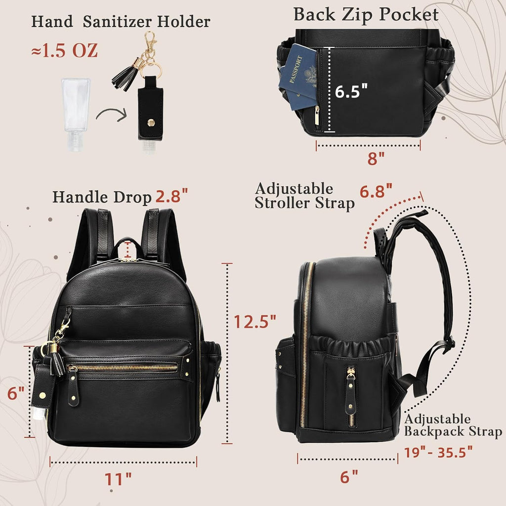 Small Diaper Bag Mini Diaper Bag Backpack Mini Backpack for Moms