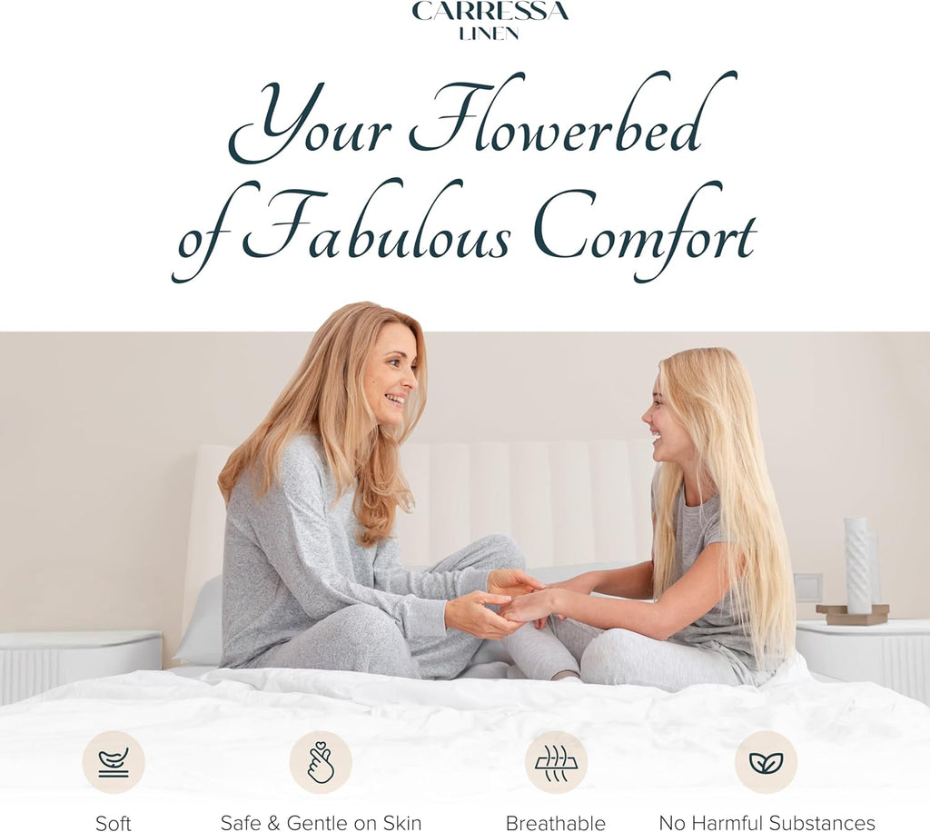 Queen Bed Sheets - Luxury 1500 Series 100% Egyptian Cotton High Thread Count Bed Sheets Queen (4 PC, Dark Grey