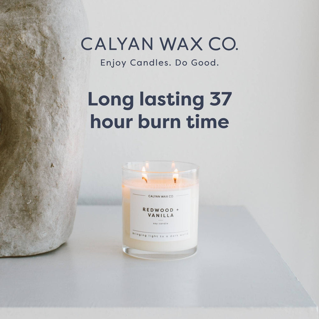Lavender & Bergamot 2 Wick Scented Candle - 37 Hour Burn