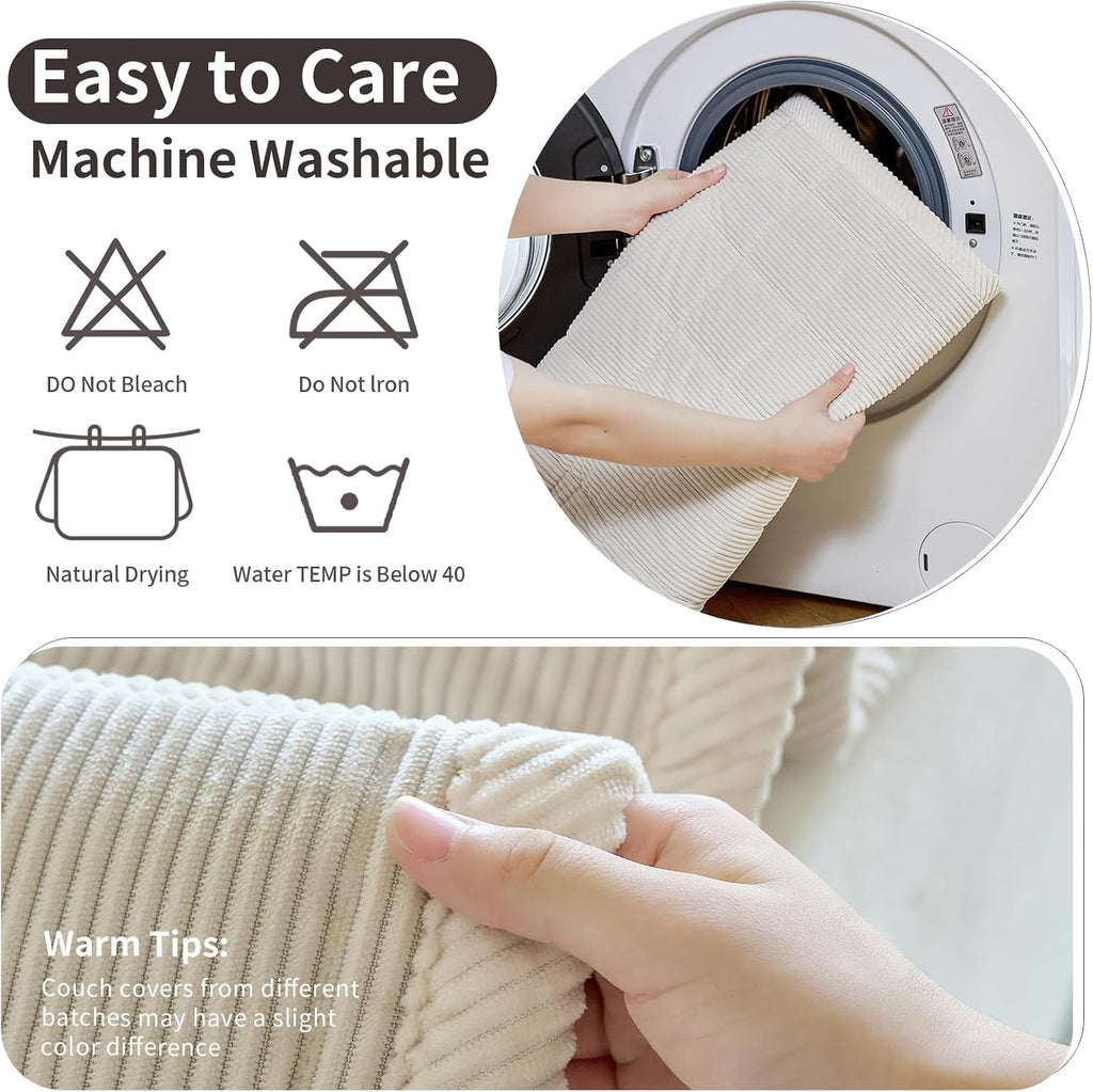 Couch Covers for Dogs, Non Slip Washable Pet Couch Covers for Sofa