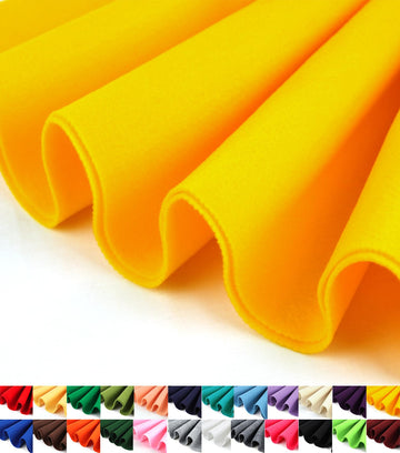 Felt Fabric | 72" Wide | 1.6mm Thick | Acrylic & Soft | Felt by the Yard | Felt for DIY Crafts, Projects, Sewing