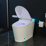 Smart Toilet with Bidet Built in, Auto Open Close & Auto Flush