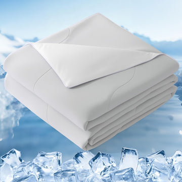 Cooling Comforter for Hot Sleepers, Breathable Blanket with Silicone