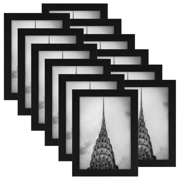 5x7 Picture Frames Black Set of 12 for Wall Gallery Collage Photo Frames