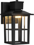 LED Outdoor Wall Lights, 10W 3000K/4000K/6500K Selectable