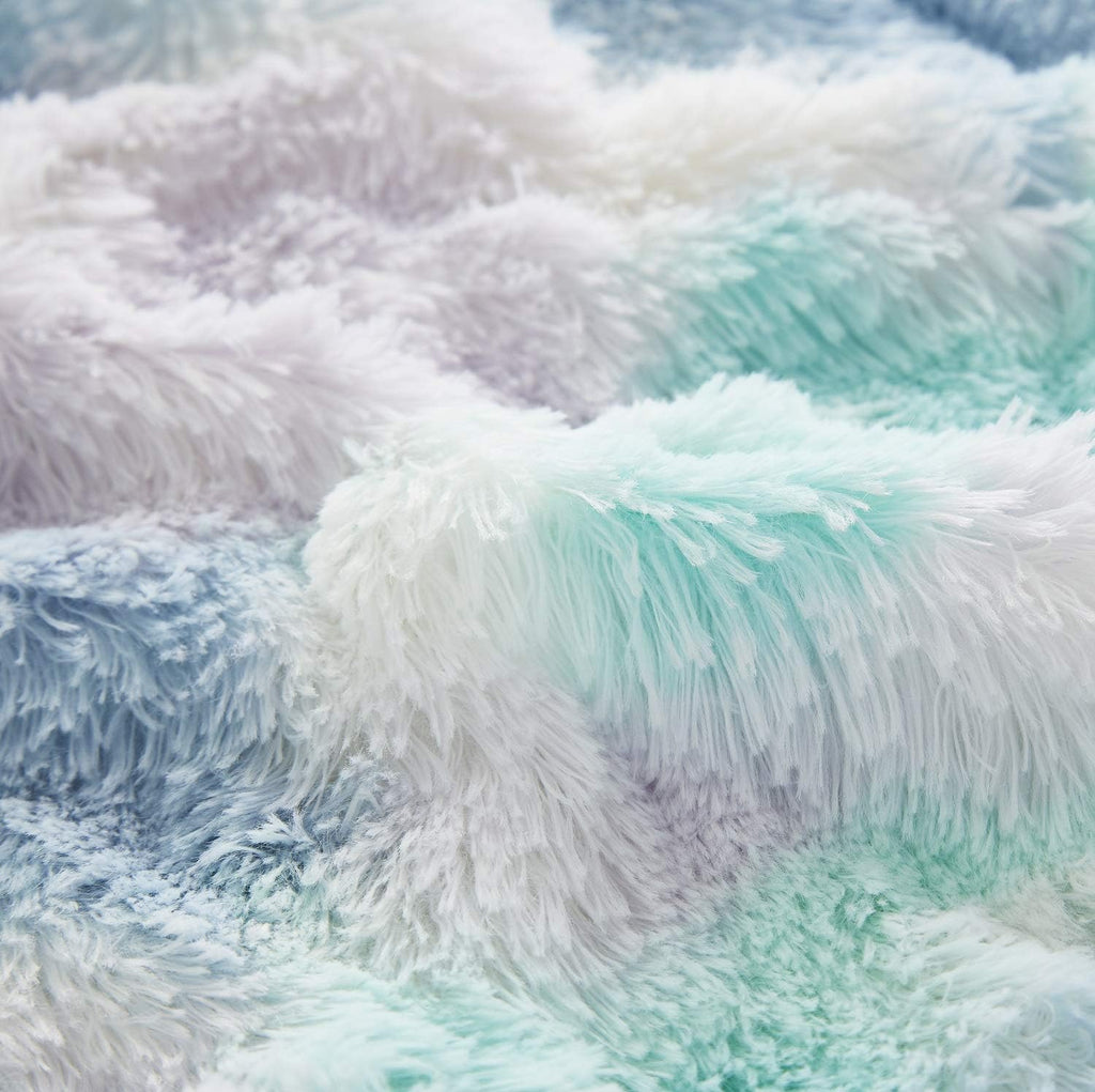 Cozy Plush Fur Body Pillow 20X54 Inches with Premium Filling, Ultra Soft Bed and Sofa Pillow, Vibrant Pastel Colors