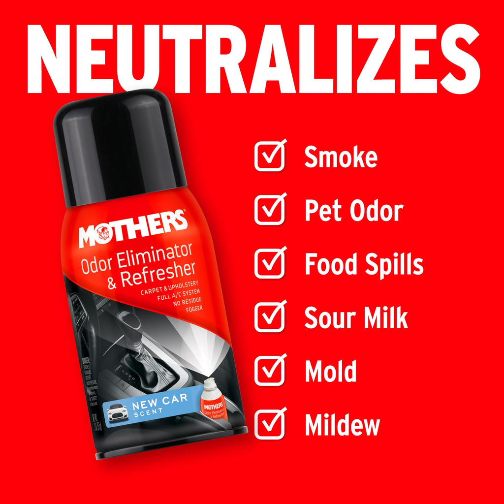 Odor Eliminator & Refresher, New Car Scent, 2 oz. Aerosol (06811)