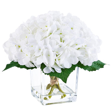 Artificial with Vase & Faux Water