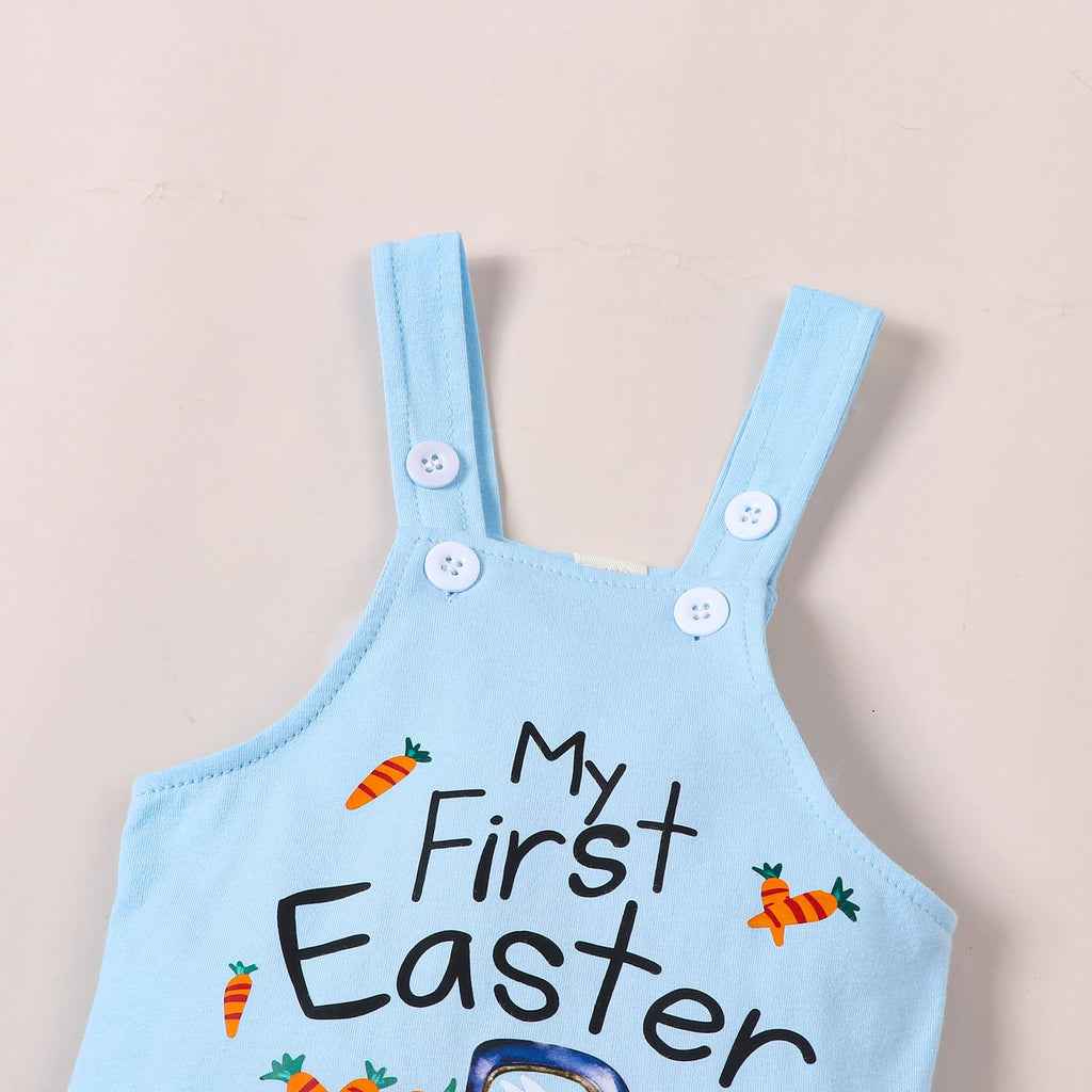 Baby Boy My 1st Easter Outfit 3pcs Easter Day Clothe Set Infant Boy Easter Day outfits