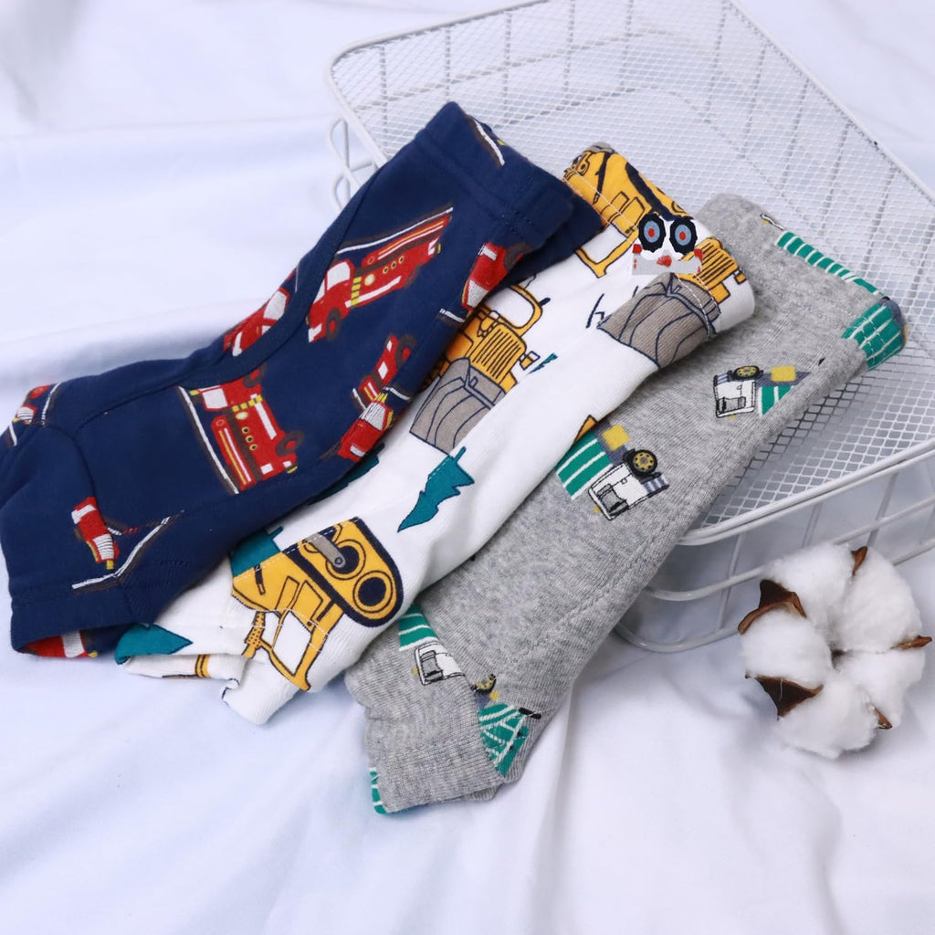 Toddler Boys Underwear Kids Cotton Boxer Briefs Panties Multipacks