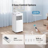 10000BTU Portable Air Conditioners with Heater, 5-in-1 Portable AC Unit with Cooling & Heating