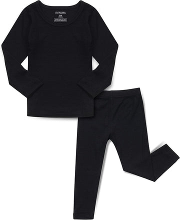 Baby Boys Girls Pajama Set Kids Toddler Snug fit Ribbed Sleepwear pjs for Daily Life Style