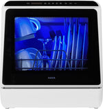 Countertop Dishwasher, 6 Programs Portable Dishwashers with 5L Built-in Water Tank, No Hookup Needed