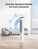 Portable Air Conditioners Fan, 40” Standing Fans that Blow Cold Air, Portable AC