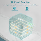 Portable Countertop Dishwashers, 5 Washing Programs Mini Dishwashers with 5 L Built-in Water Tank and Double-layered