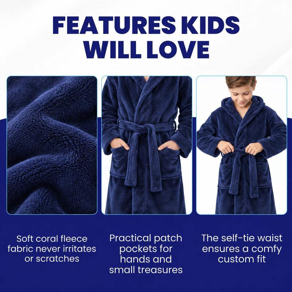 Fleece Robe Robes for Boys