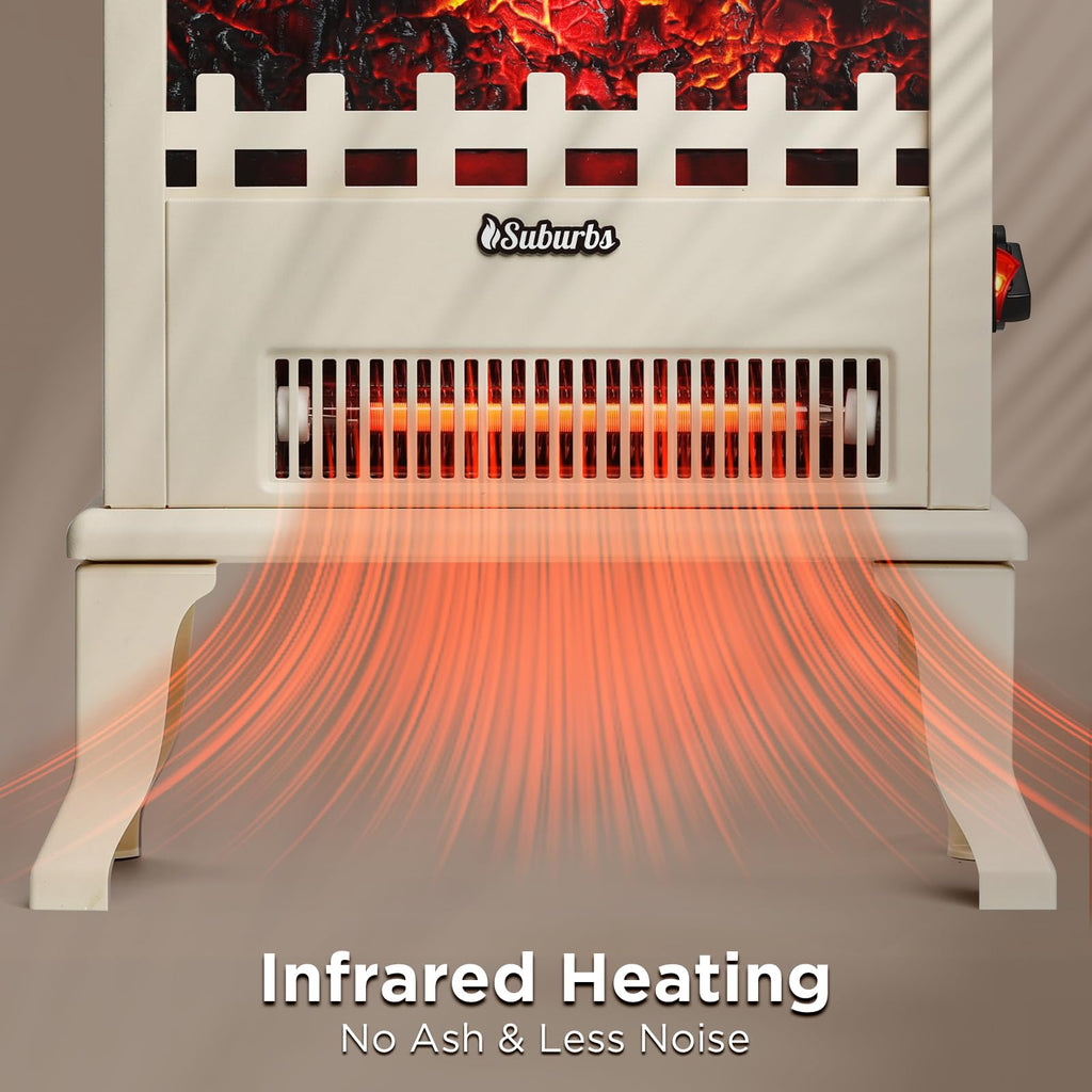 Suburbs TS17Q Infrared Electric Fireplace Stove