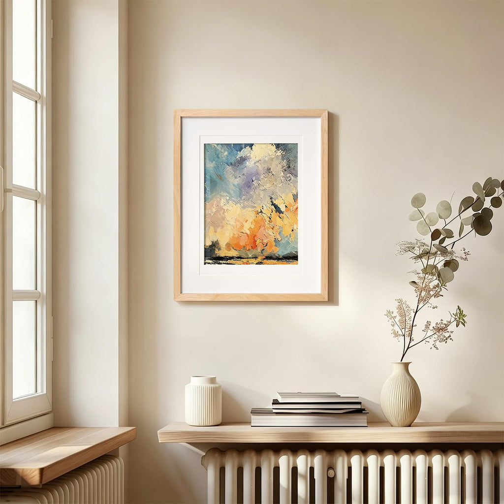 16x20 Picture Frame Natural - Solid Wood Frames with Acrylic Plexiglass for Pictures 12x16 / 11x14 with Mat or 16x20
