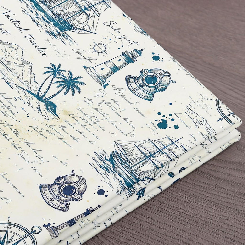 Nautical Upholstery Fabric Soft 1 Yards