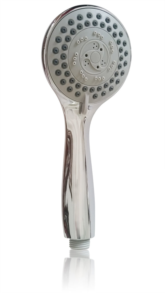 Head - Handheld Rainfall High Pressure and Flow with Removable Water Restrictor - Powerful/Detachable Hand Held