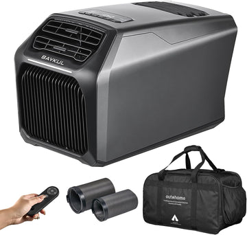 Portable Tent Air Conditioners,6800 BTU Heating, 7500 BTU Cooling, Heating 6-in-1 Portable Air Conditioner