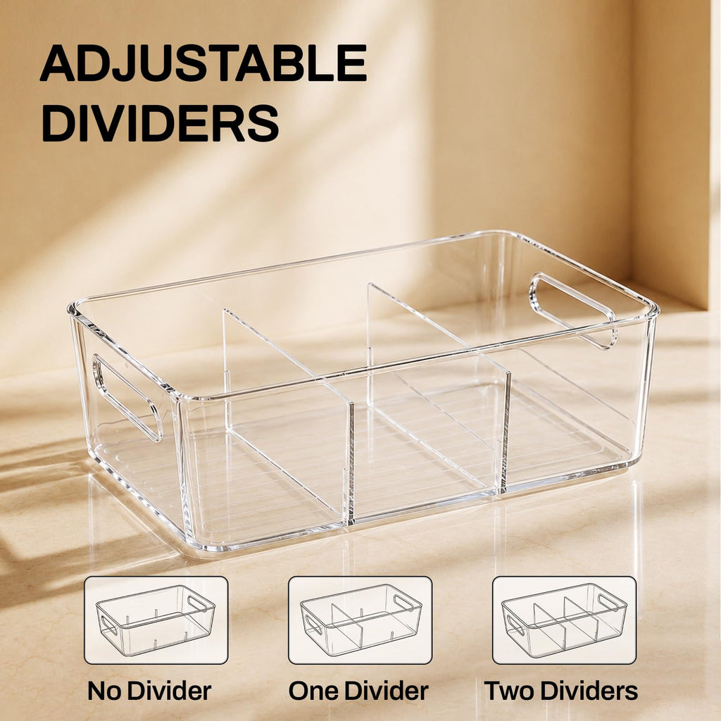 Pantry Organizers and Storage, Clear Fridge Organizer Bins
