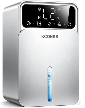 Dehumidifier for Home, 60 OZ Capacity, Auto Shut-Off for Medium Rooms up to 500 Sq.Ft