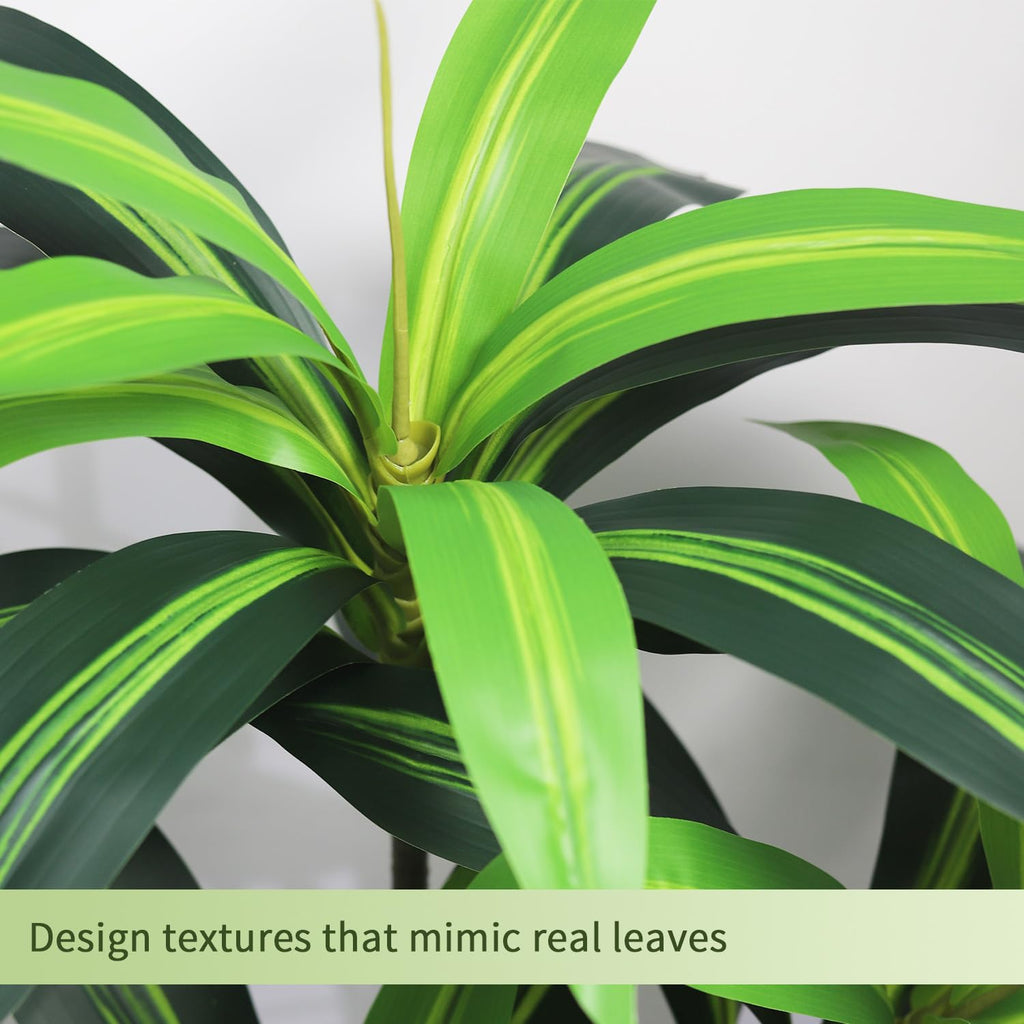 Dracaena Tree 5FT - Faux Indoor Tree with Pot