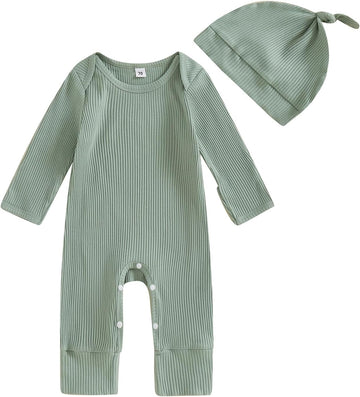 Infant Baby Boy Romper Jumpsuit for 3 6 12 Boys Long Sleeve Bodysuit Fall Clothes