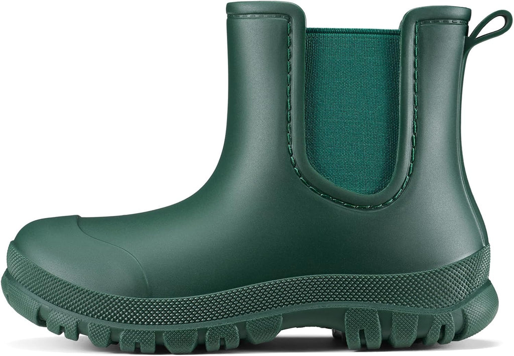 Toddler Rain Boots for Boys Girls Kids Waterproof Rubber Shoes