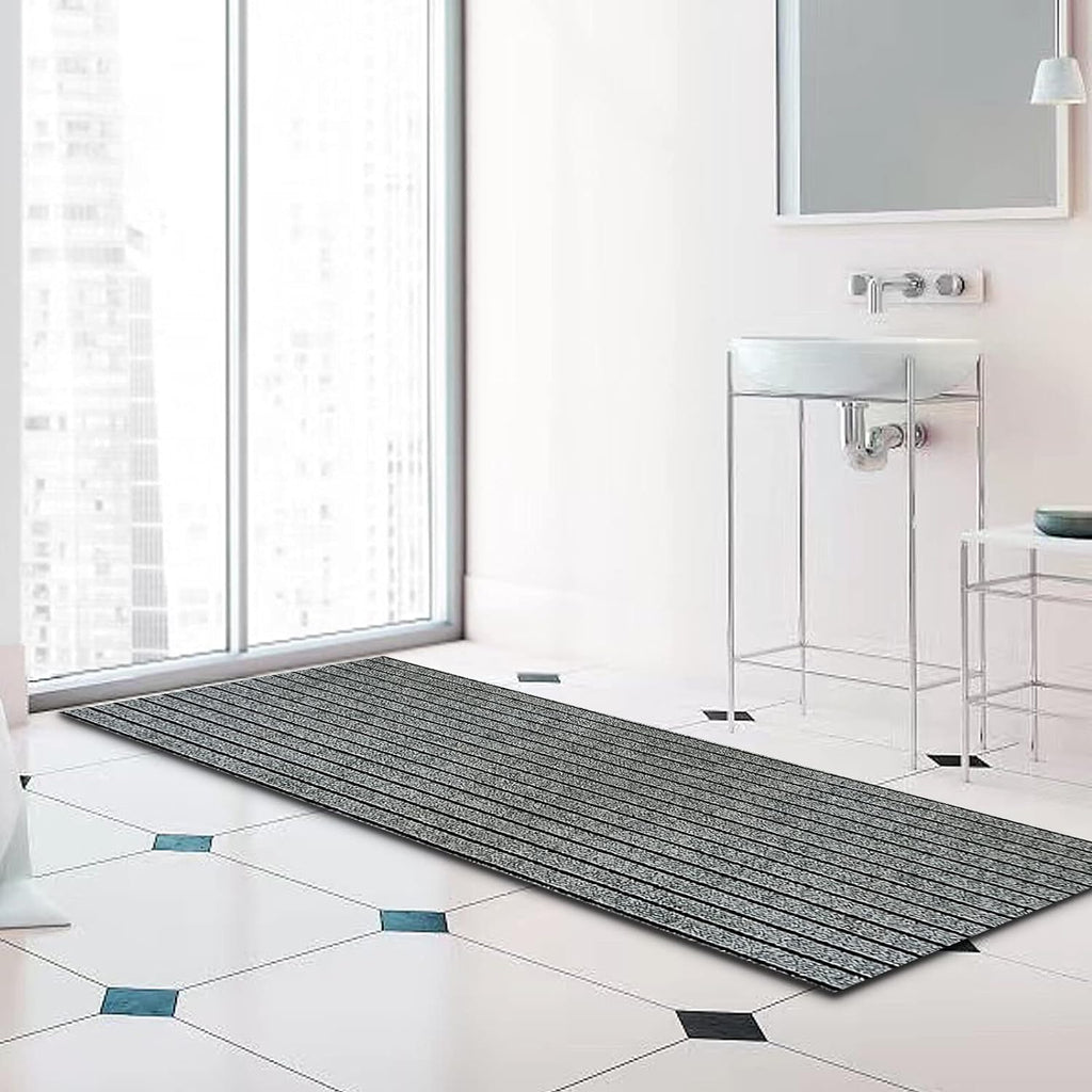 Runner Rug 2 ft x 6 ft Indoor/Outdoor Low Profile, Hallway, Kitchen, Patio, Deck Area, RV, Entryway, Garage, with