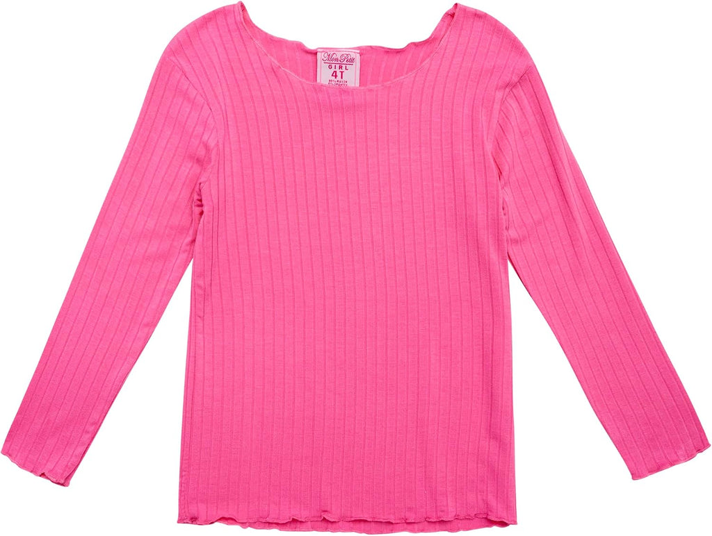 Baby Girls Pajama Set 8 Piece Ribbed Sleepwear Shorts Set ( -7)