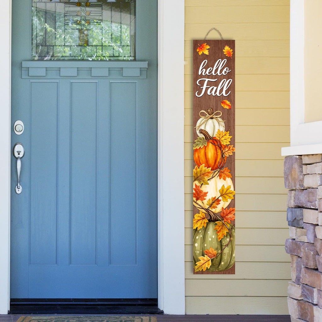 Hello Fall Front Porch Sign, 47"
