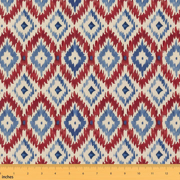 Ikat Fabric by The Yard Soft 1 Yard