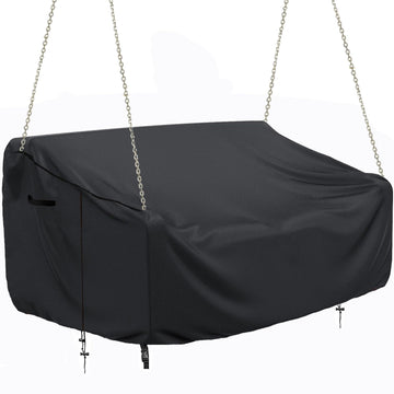 Porch Swing Cover Waterproof Outdoor Hanging Swing Cover Tear resistant All WeatherProof Patio Furniture Covers