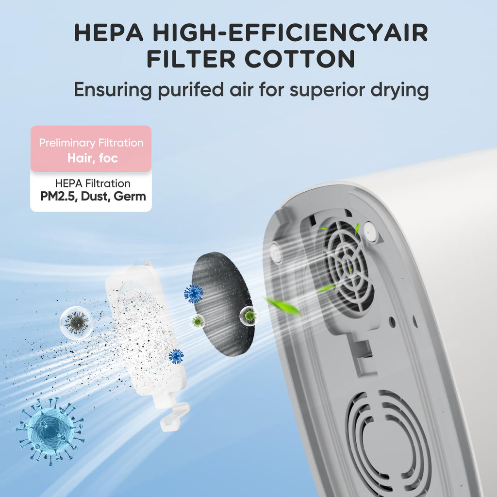 Bottle Sterilizer and Dryer, Electric Steam Baby Bottle Sterilizer and Dryer, All-in-One Sterilizer 2 Layers Large