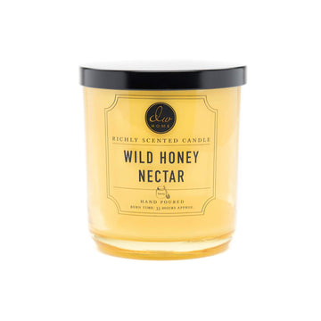 Wild Honey Nectar Scented Candle, 9 oz Jar, Hand Poured Single Wick, Up to 33-Hour Burn Time, Honey, Creamy Vanilla