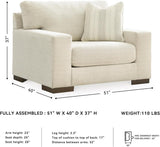Modern Lounge Chair — Beige