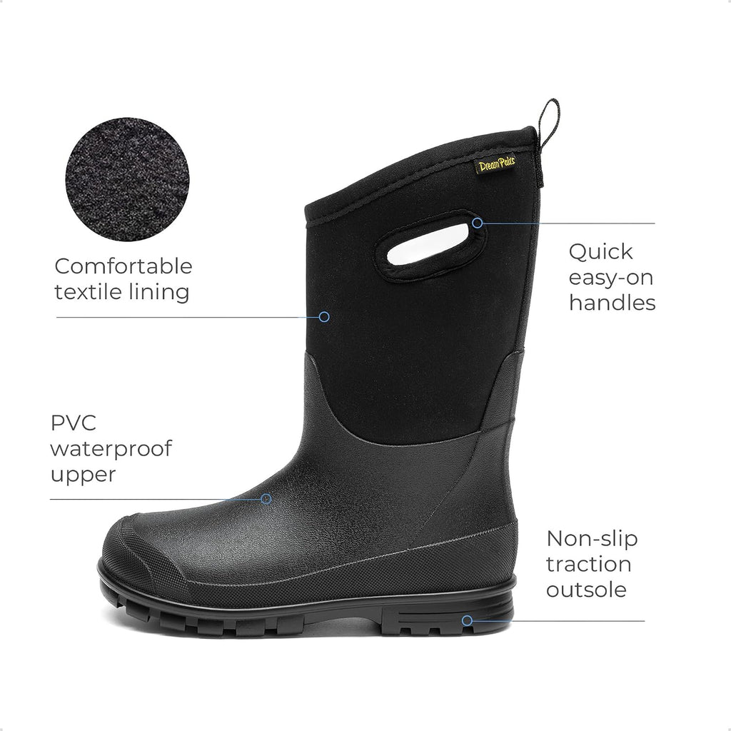 Boys Waterproof Boots Outdoor Shoes