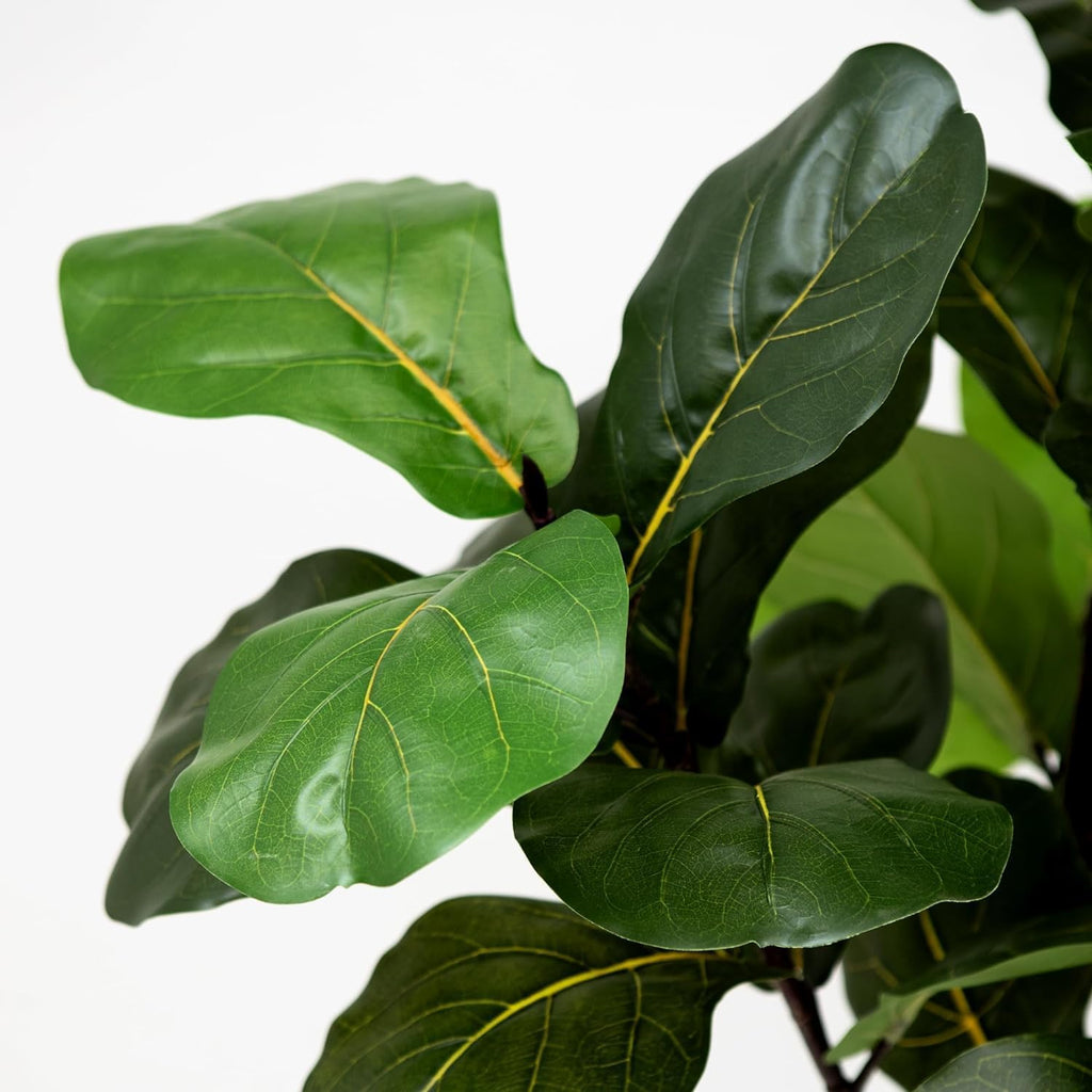 Fiddle Leaf Fig Tree, 6FT Faux Ficus Lyrata Tree