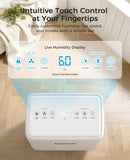 2000 Sq.ft Dehumidifier for Basement, 30 Pint Dehumidifiers for Home with Drain Hose, Quiet Operation