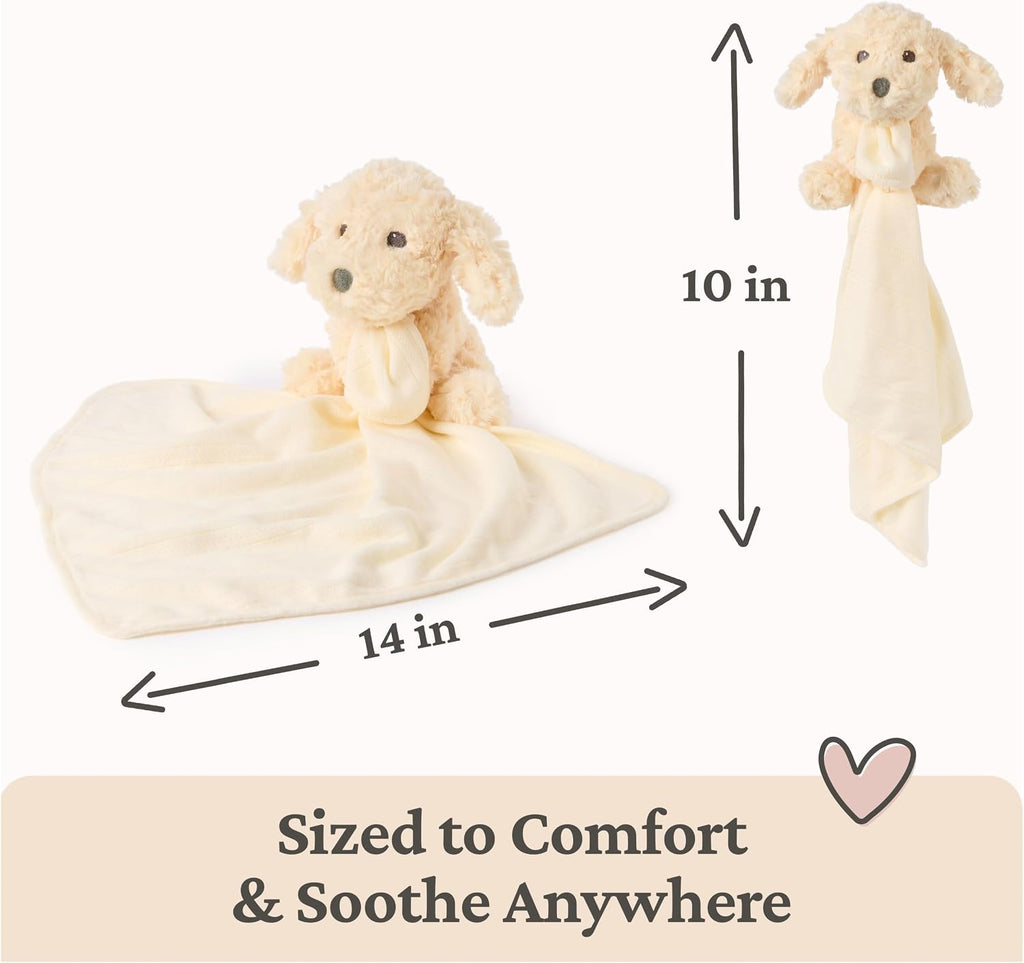 Baby Muttsy Inch Lovey Stuffed Animal Toy with Blanket