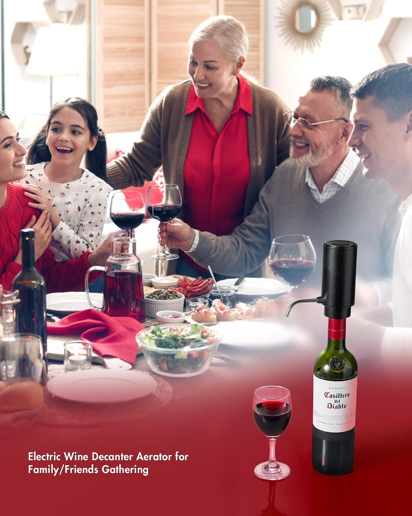 Electric Automatic Wine Decanter Aerator Dispenser