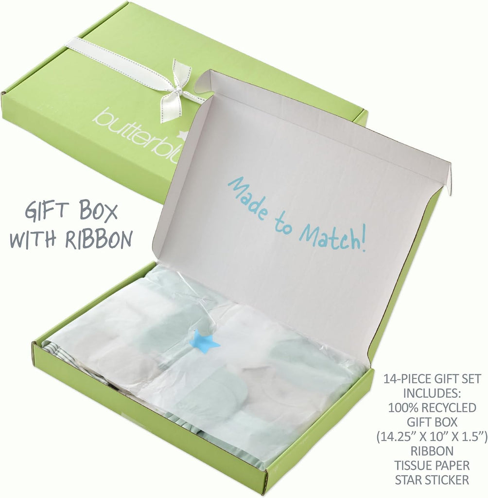 Welcome Home Piece Baby Gift Set 100% Organic Cotton in Box