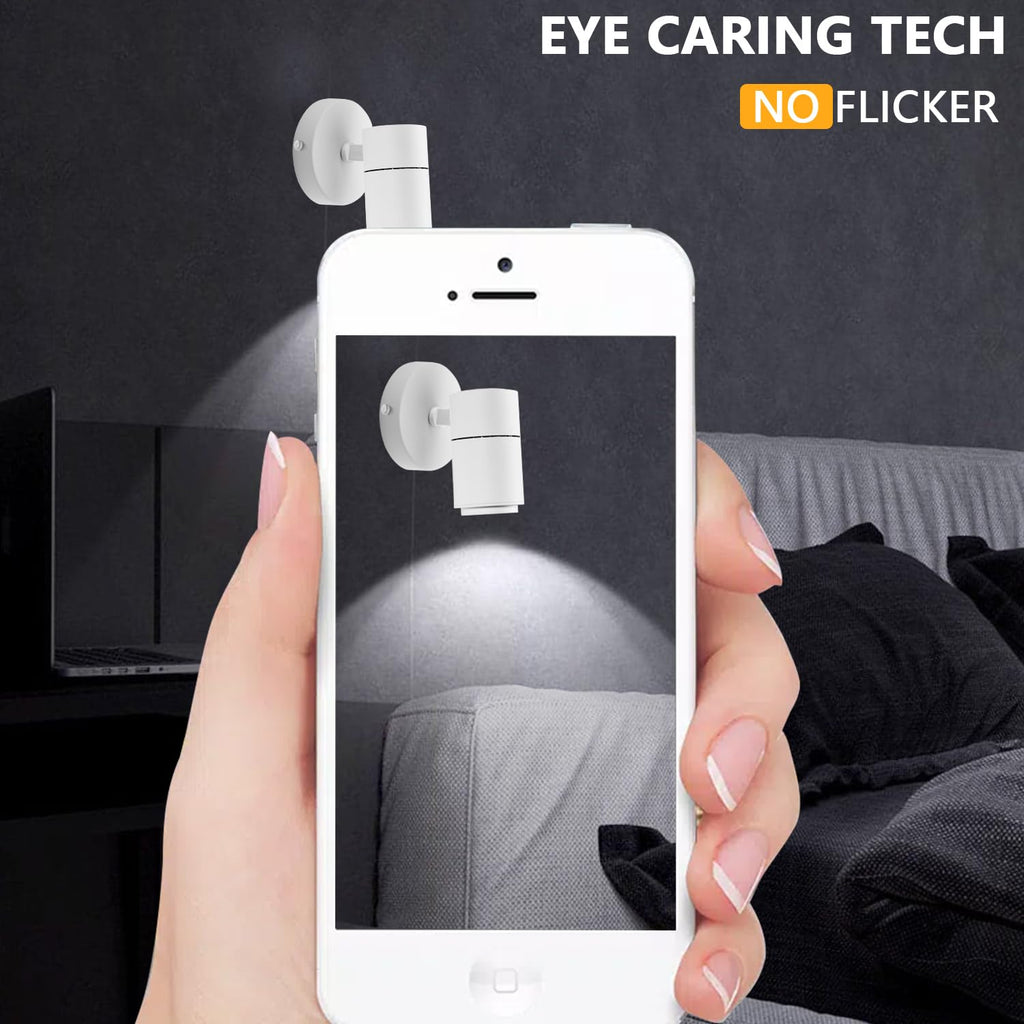 Zoomable Ceiling Spot Lights Indoor, 10W 1000lm White