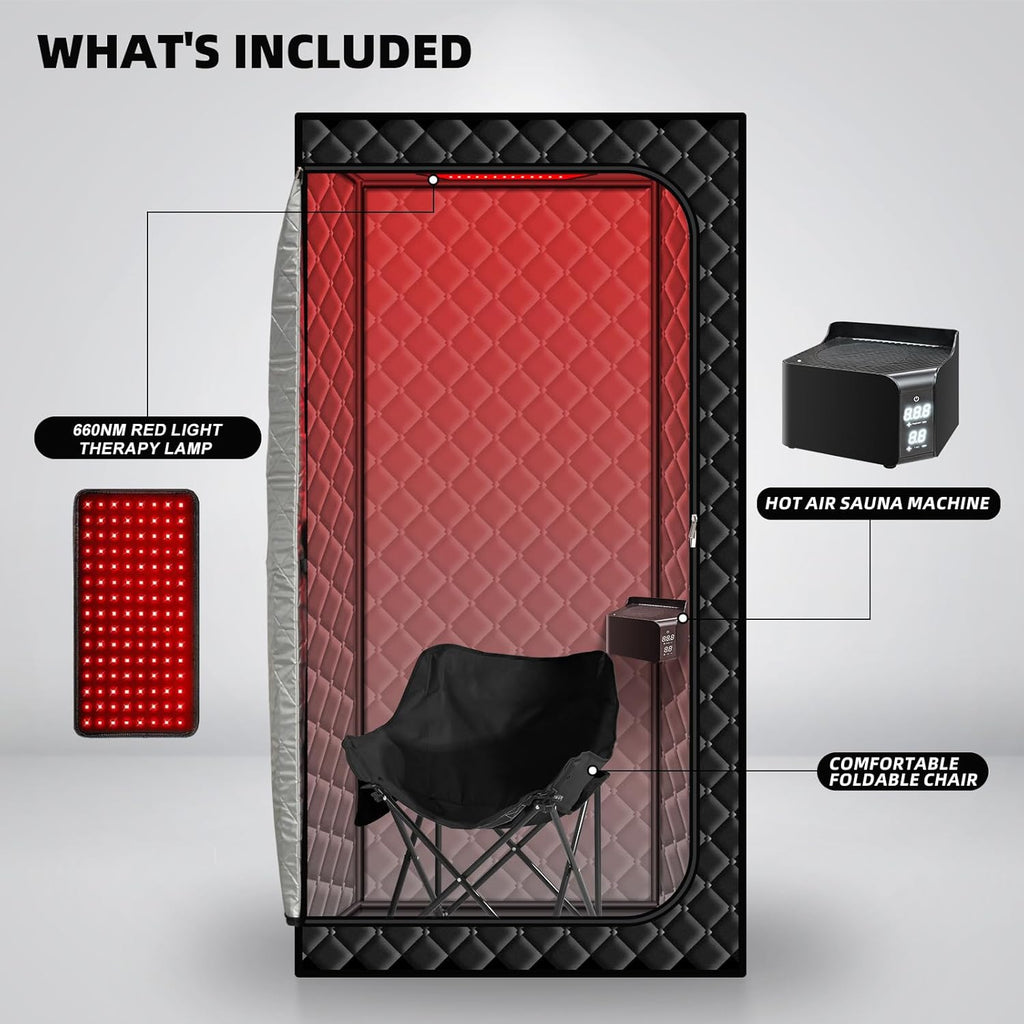 Gollense Red Light Sauna with Hot Air Machine