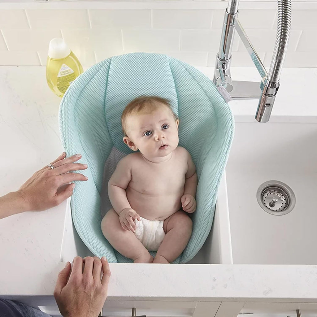 Infant Sink Bather and Soft Newborn Bath Seat for Ages 0-6 Months