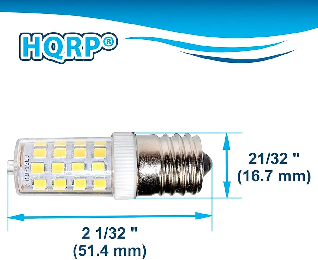 110V E17 Dimmable LED Light Bulb Cool White Compatible with LG 6912W1Z004B Microwave Light Bulb Replacement